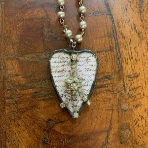 Soldered Heart Necklace